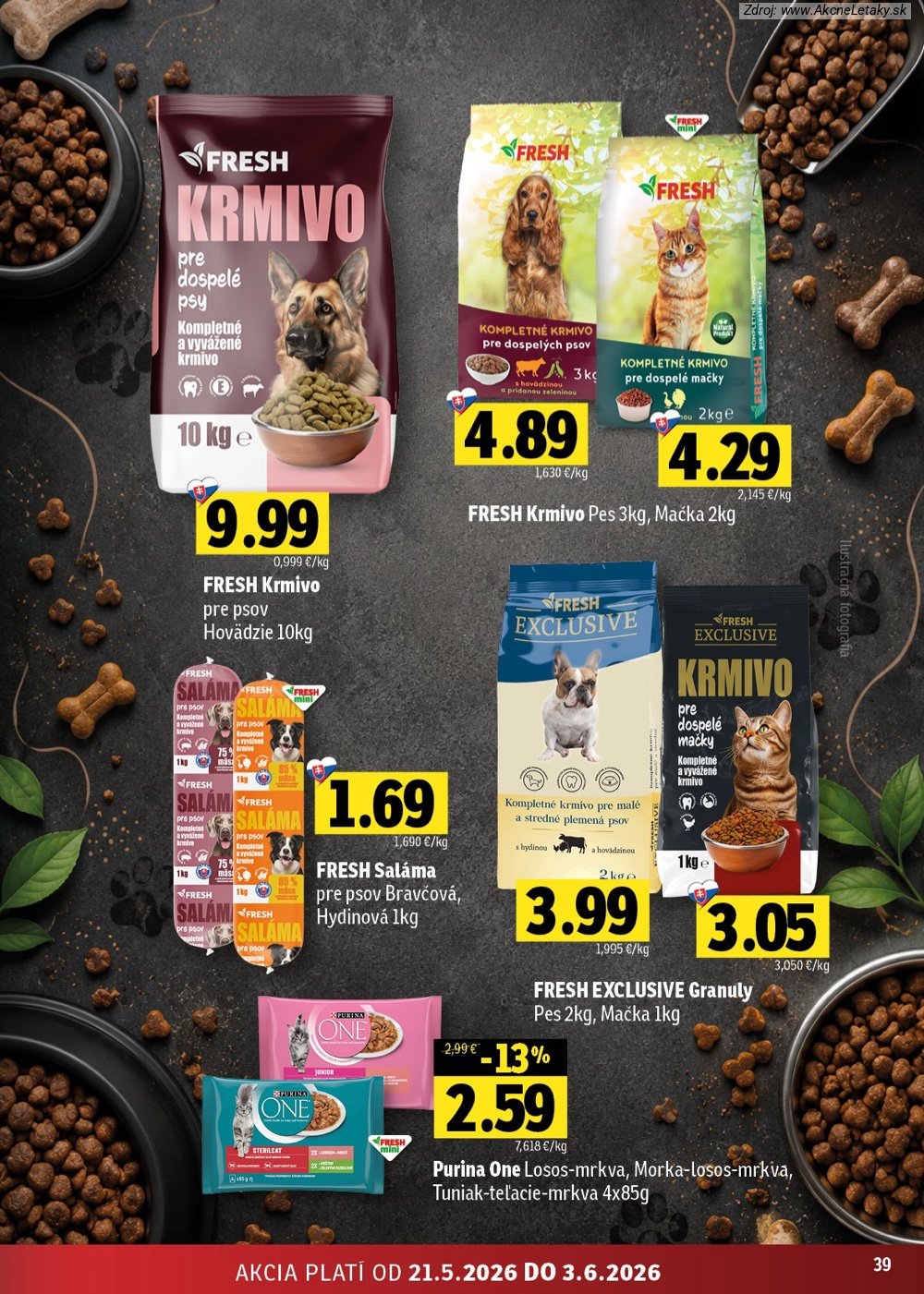 Leták FRESH (21. 5. - 3. 6. 2026) - strana 39 z 42
