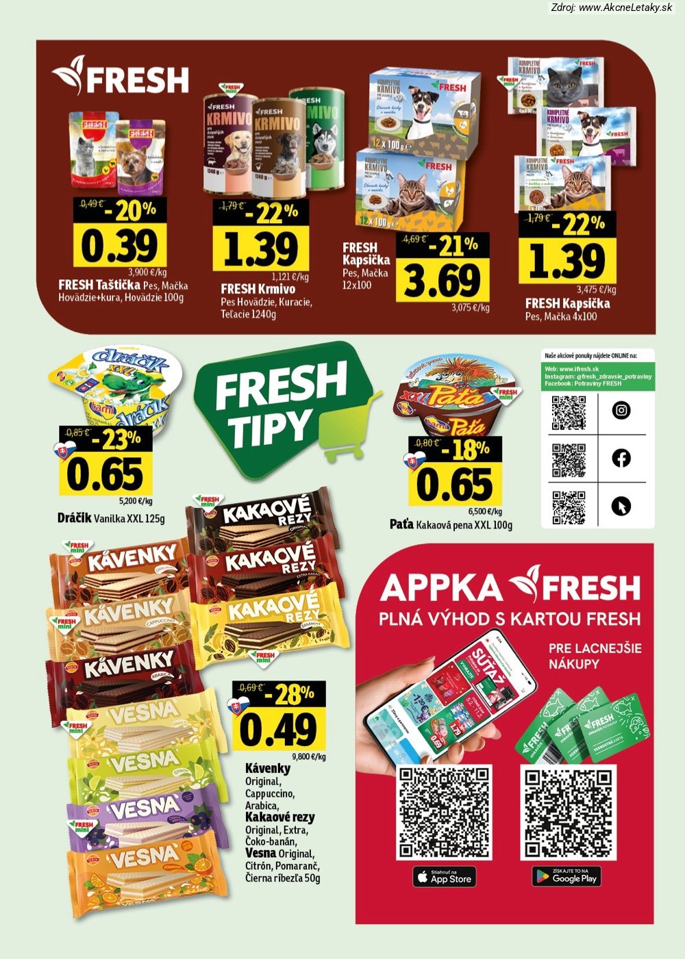 Leták FRESH (21. 5. - 3. 6. 2026) - strana 42 z 42