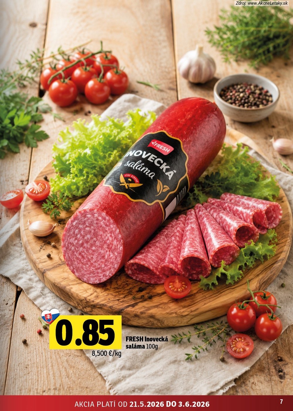 Leták FRESH (21. 5. - 3. 6. 2026) - strana 7 z 42