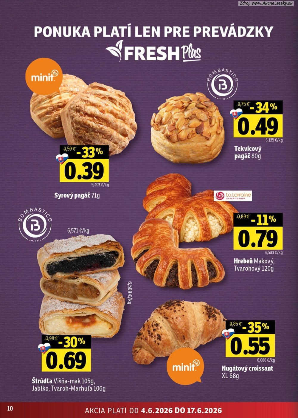 Leták FRESH (4. 6. - 17. 6. 2026) - strana 10 z 56
