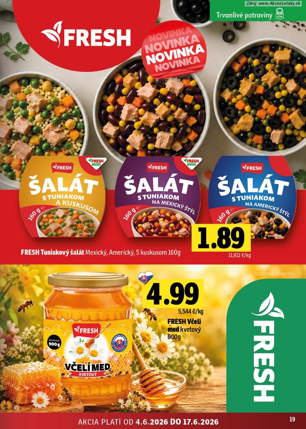 Leták FRESH (4. 6. - 17. 6. 2026) - strana 19 z 56