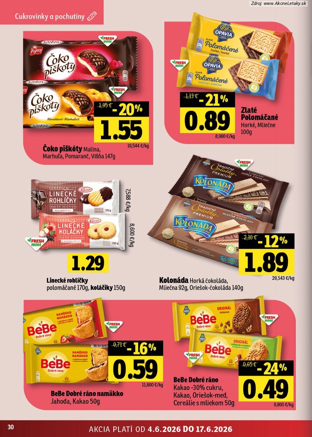 Leták FRESH (4. 6. - 17. 6. 2026) - strana 30 z 56