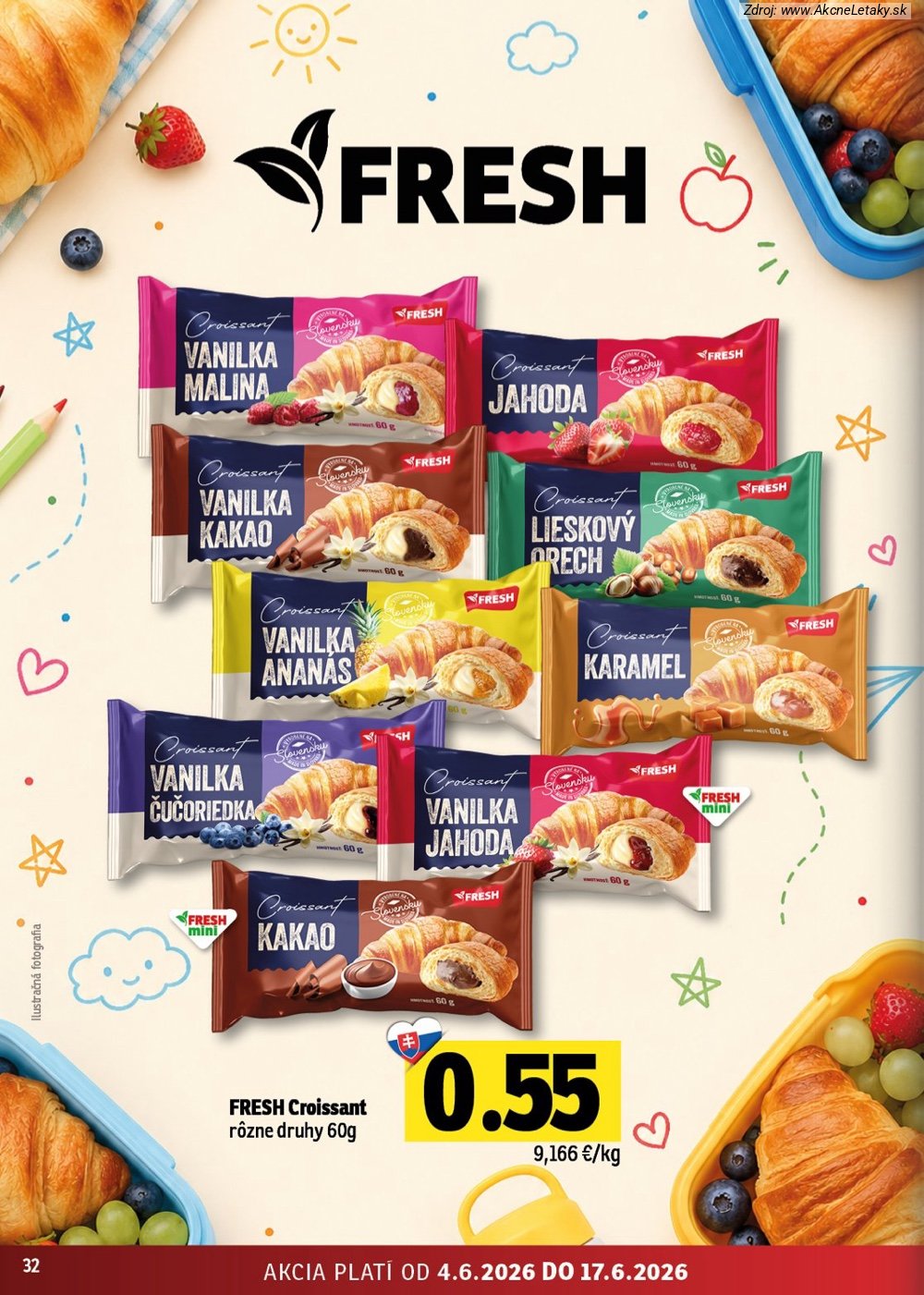 Leták FRESH (4. 6. - 17. 6. 2026) - strana 32 z 56