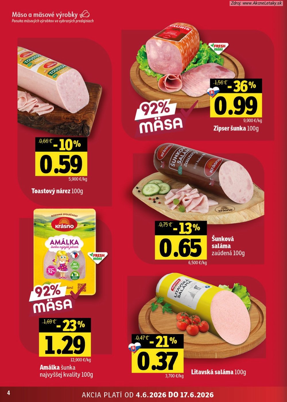 Leták FRESH (4. 6. - 17. 6. 2026) - strana 4 z 56