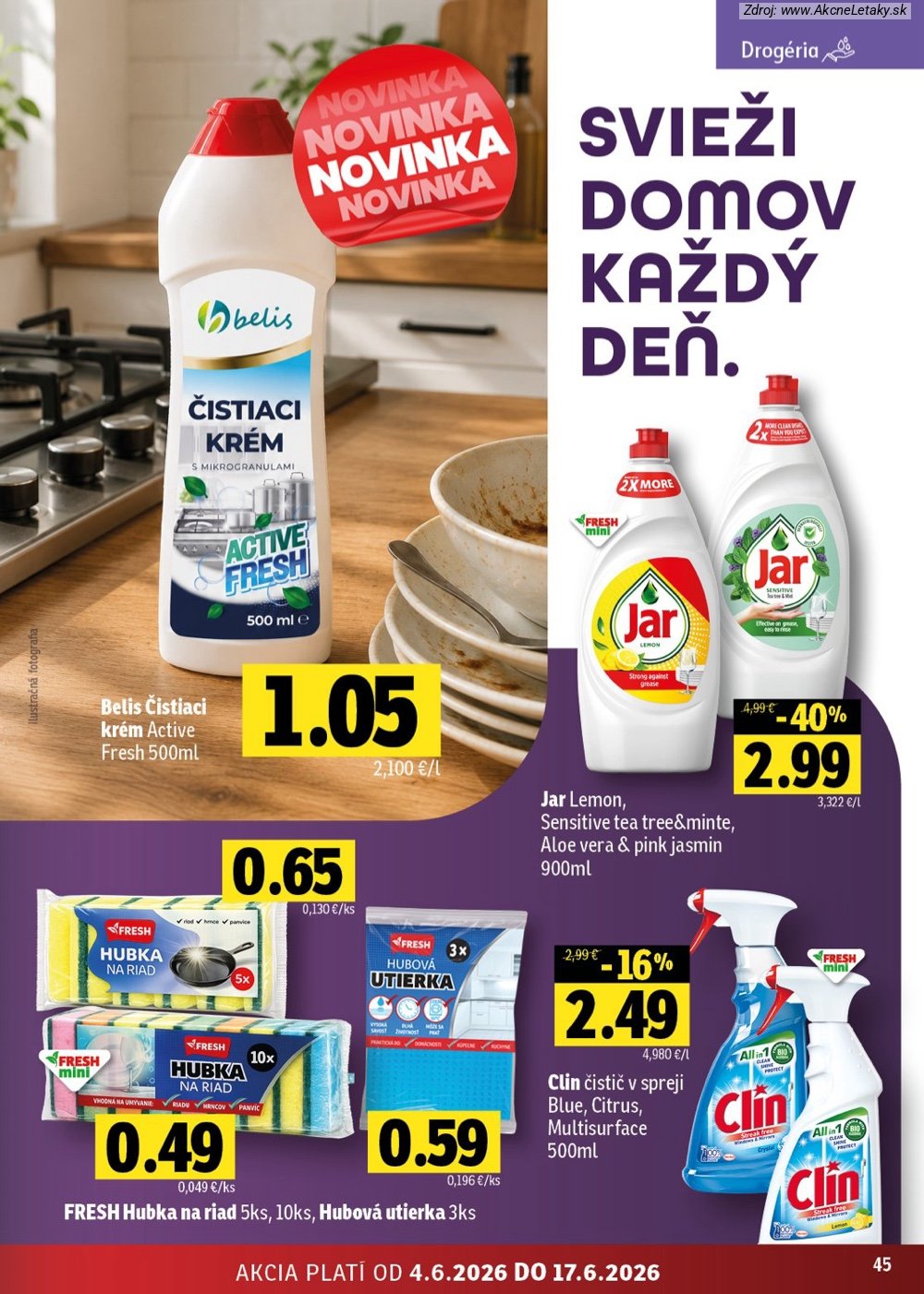 Leták FRESH (4. 6. - 17. 6. 2026) - strana 45 z 56