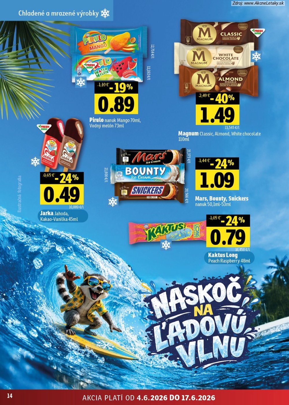 Leták FRESH (4. 6. - 17. 6. 2026) - strana 14 z 52