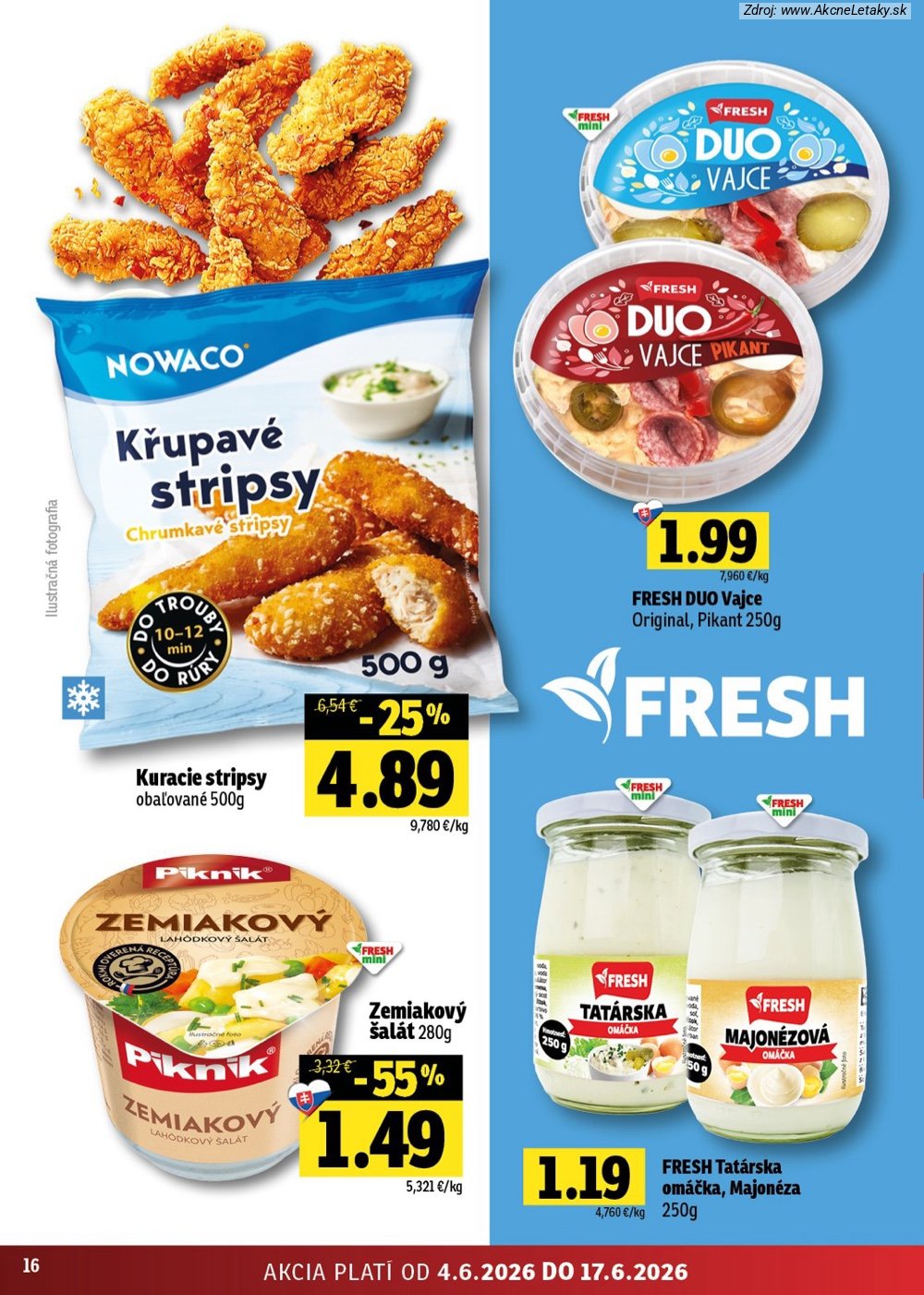 Leták FRESH (4. 6. - 17. 6. 2026) - strana 16 z 52