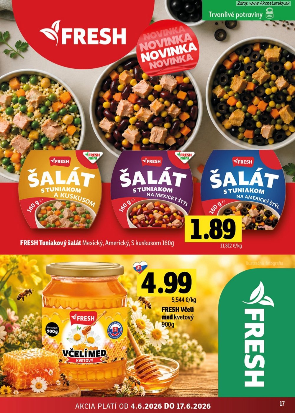 Leták FRESH (4. 6. - 17. 6. 2026) - strana 17 z 52
