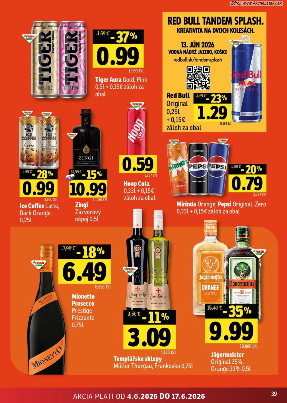 Leták FRESH (4. 6. - 17. 6. 2026) - strana 39 z 52