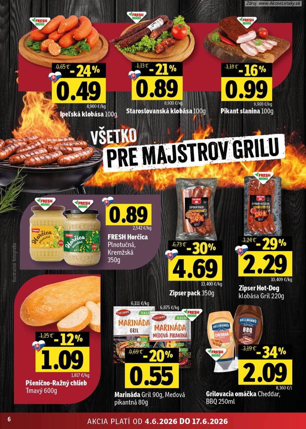 Leták FRESH (4. 6. - 17. 6. 2026) - strana 6 z 52