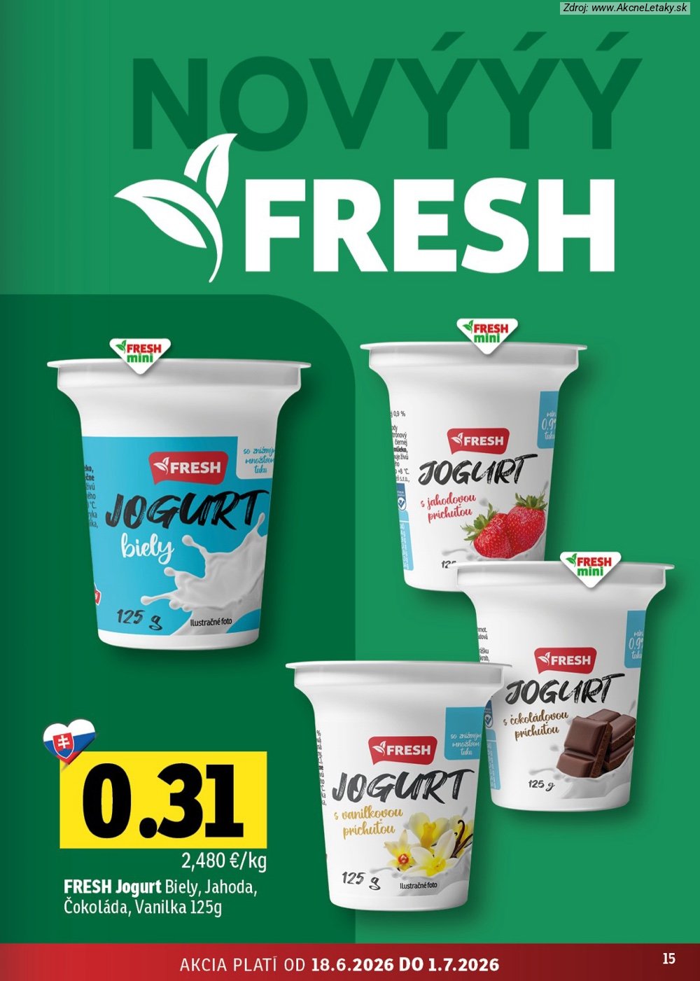 Leták FRESH (18. 6. - 1. 7. 2026) - strana 15 z 50
