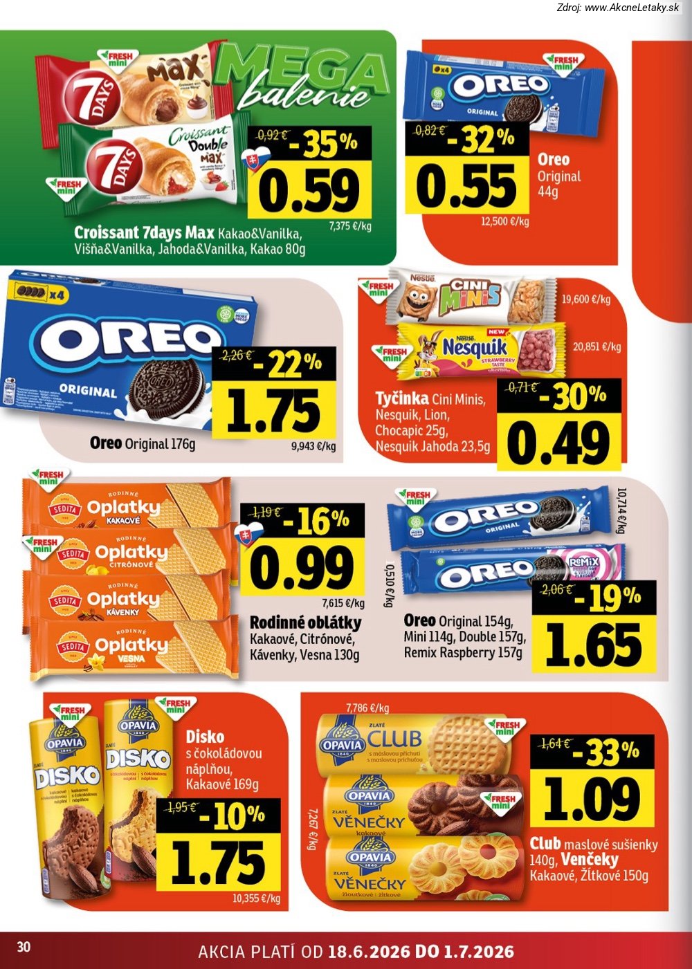Leták FRESH (18. 6. - 1. 7. 2026) - strana 30 z 50