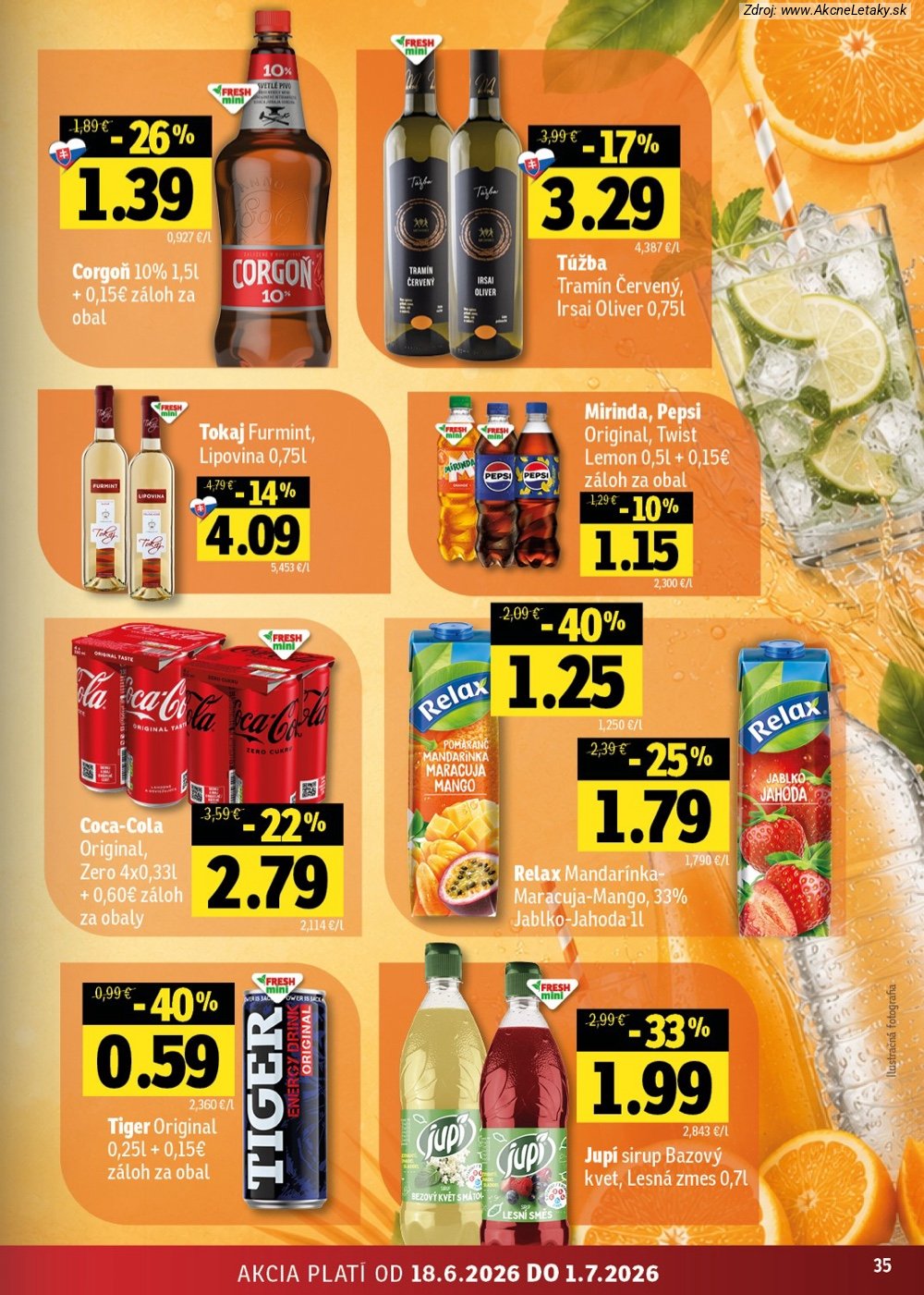 Leták FRESH (18. 6. - 1. 7. 2026) - strana 35 z 50