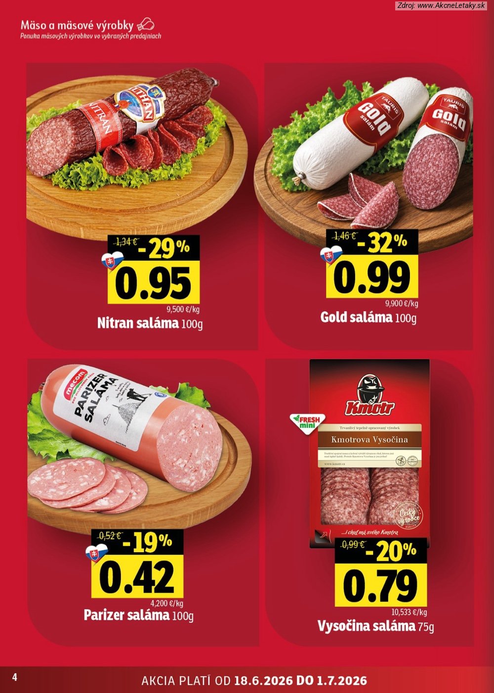 Leták FRESH (18. 6. - 1. 7. 2026) - strana 4 z 50