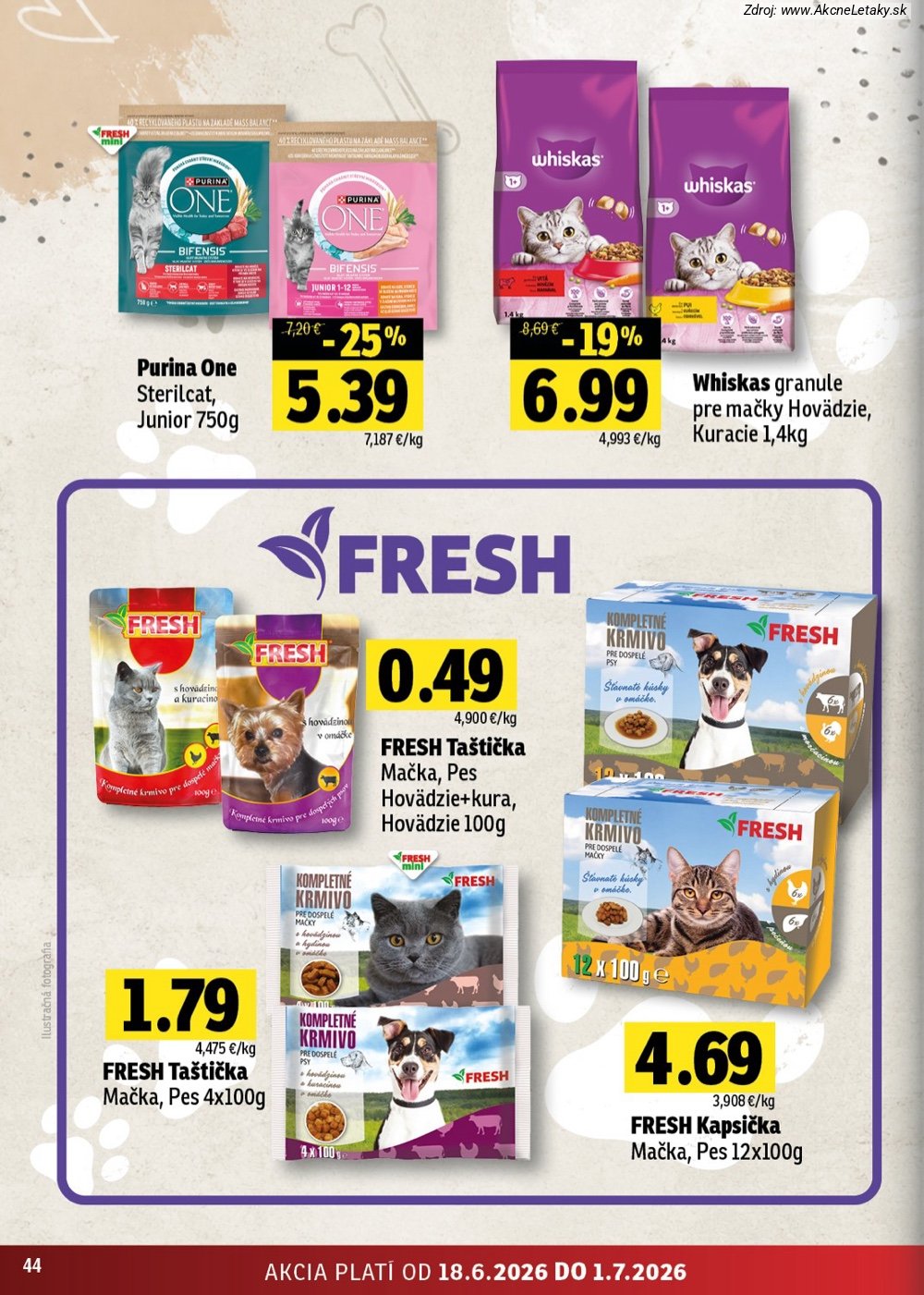 Leták FRESH (18. 6. - 1. 7. 2026) - strana 44 z 50