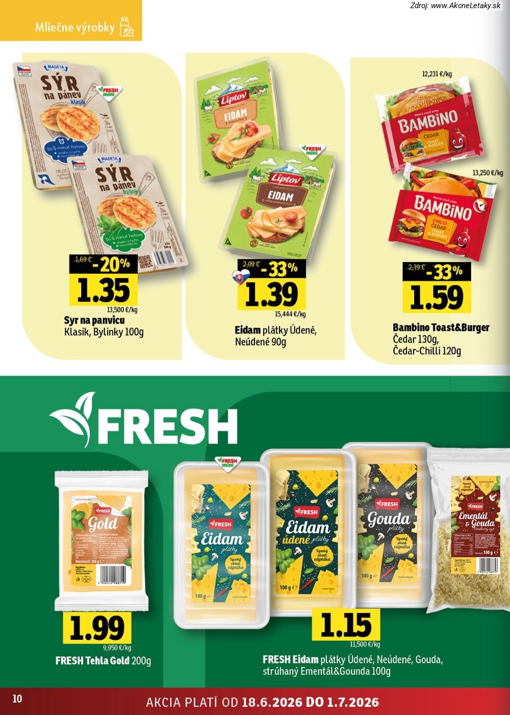 Leták FRESH (18. 6. - 1. 7. 2026) - strana 10 z 46