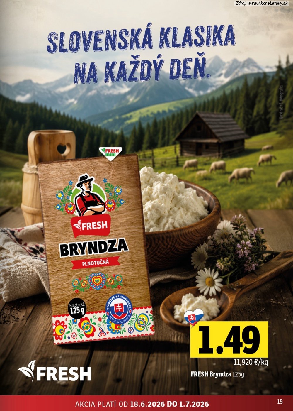 Leták FRESH (18. 6. - 1. 7. 2026) - strana 15 z 46