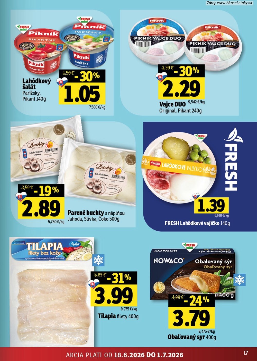 Leták FRESH (18. 6. - 1. 7. 2026) - strana 17 z 46
