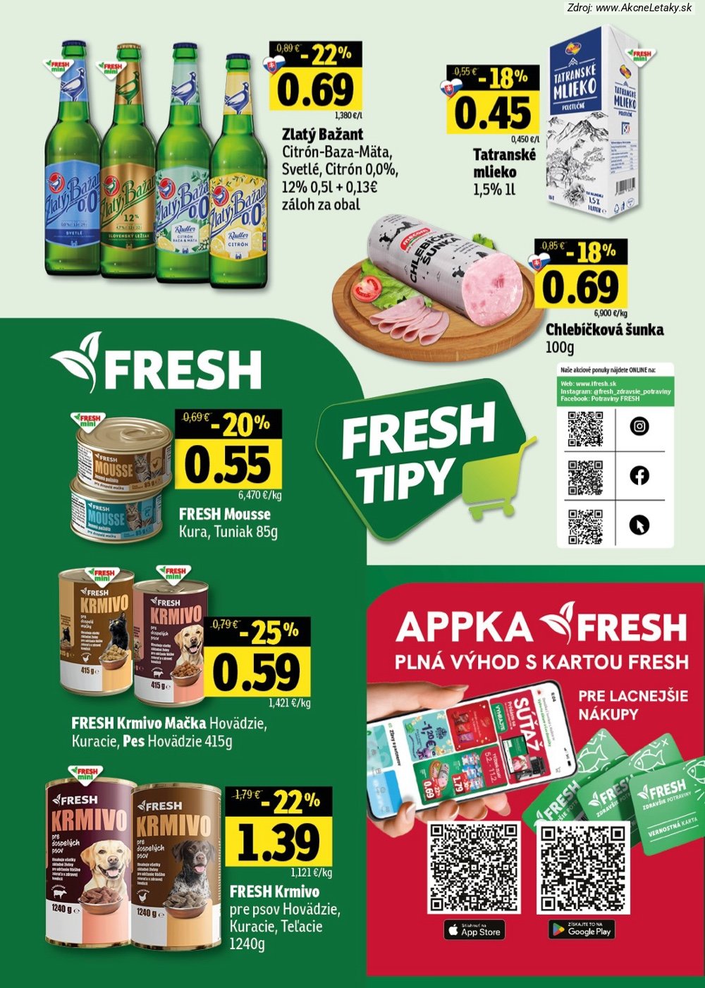 Leták FRESH (18. 6. - 1. 7. 2026) - strana 46 z 46