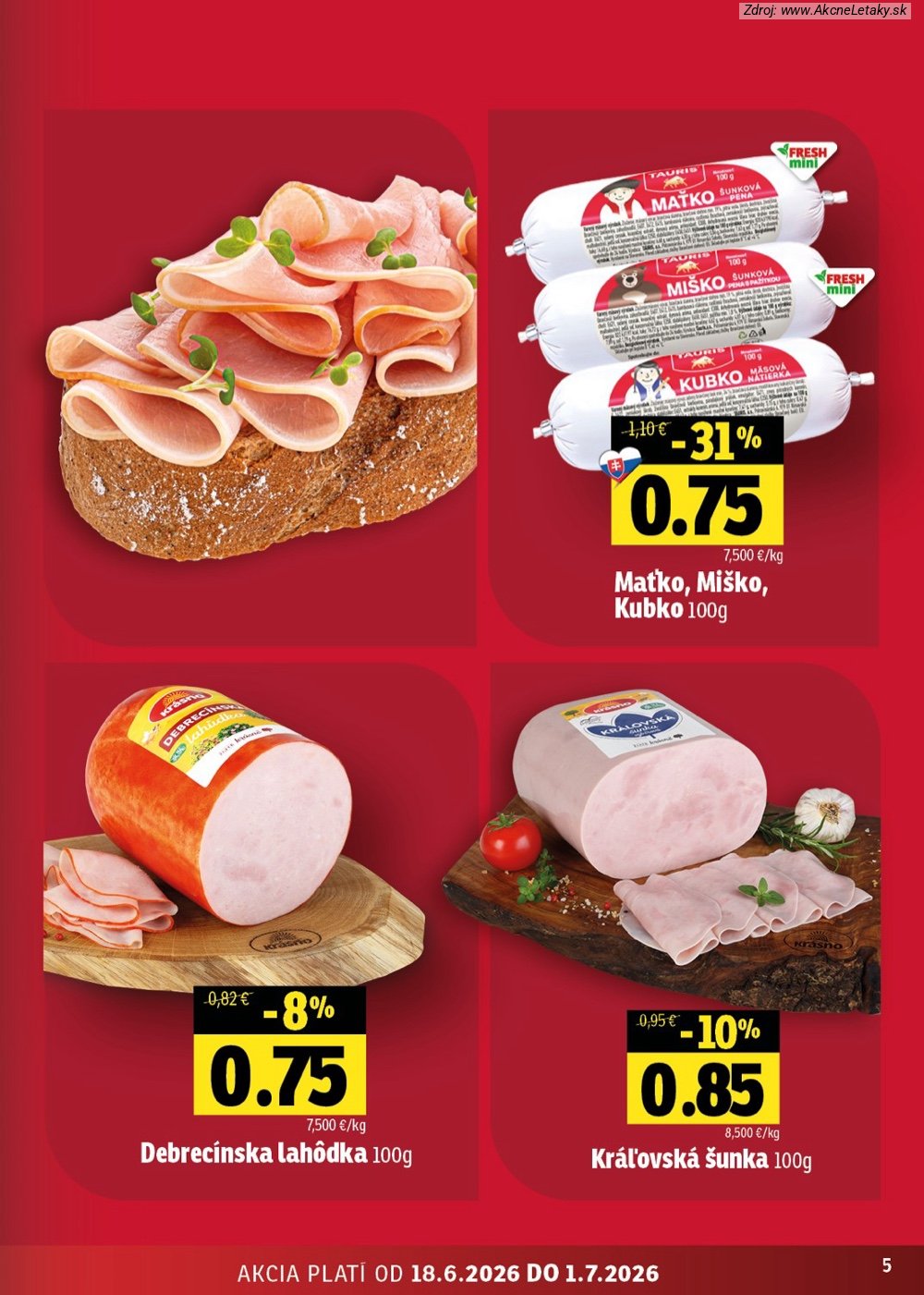 Leták FRESH (18. 6. - 1. 7. 2026) - strana 5 z 46