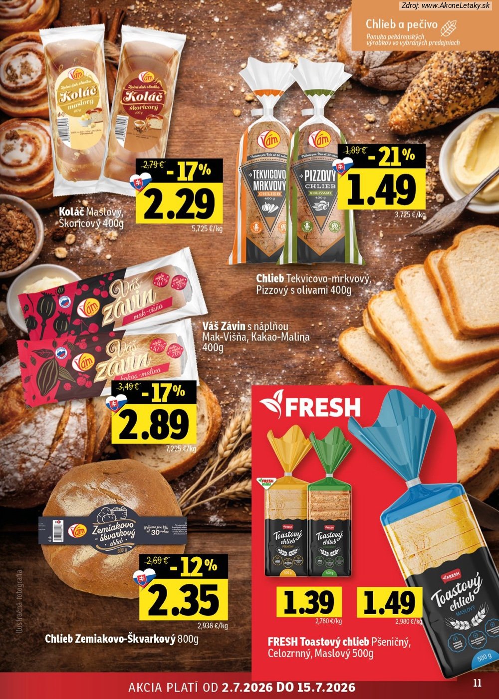 Leták FRESH (2. 7. - 15. 7. 2026) - strana 11 z 54