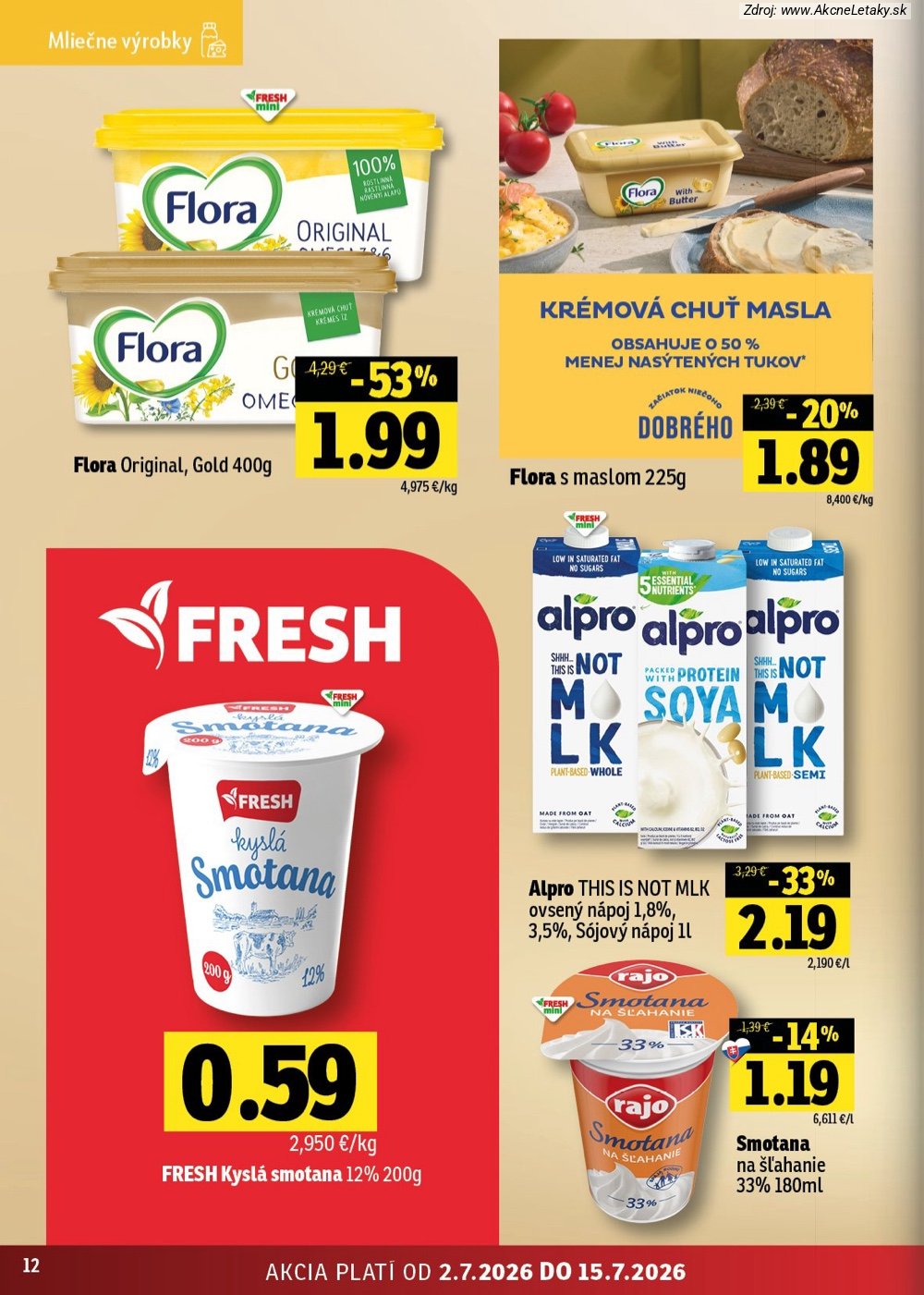 Leták FRESH (2. 7. - 15. 7. 2026) - strana 12 z 54