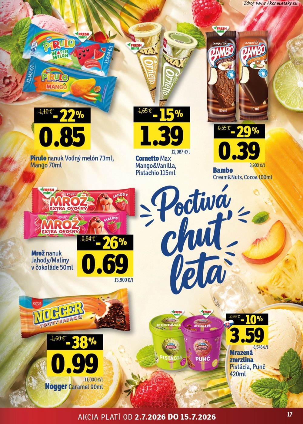 Leták FRESH (2. 7. - 15. 7. 2026) - strana 17 z 54