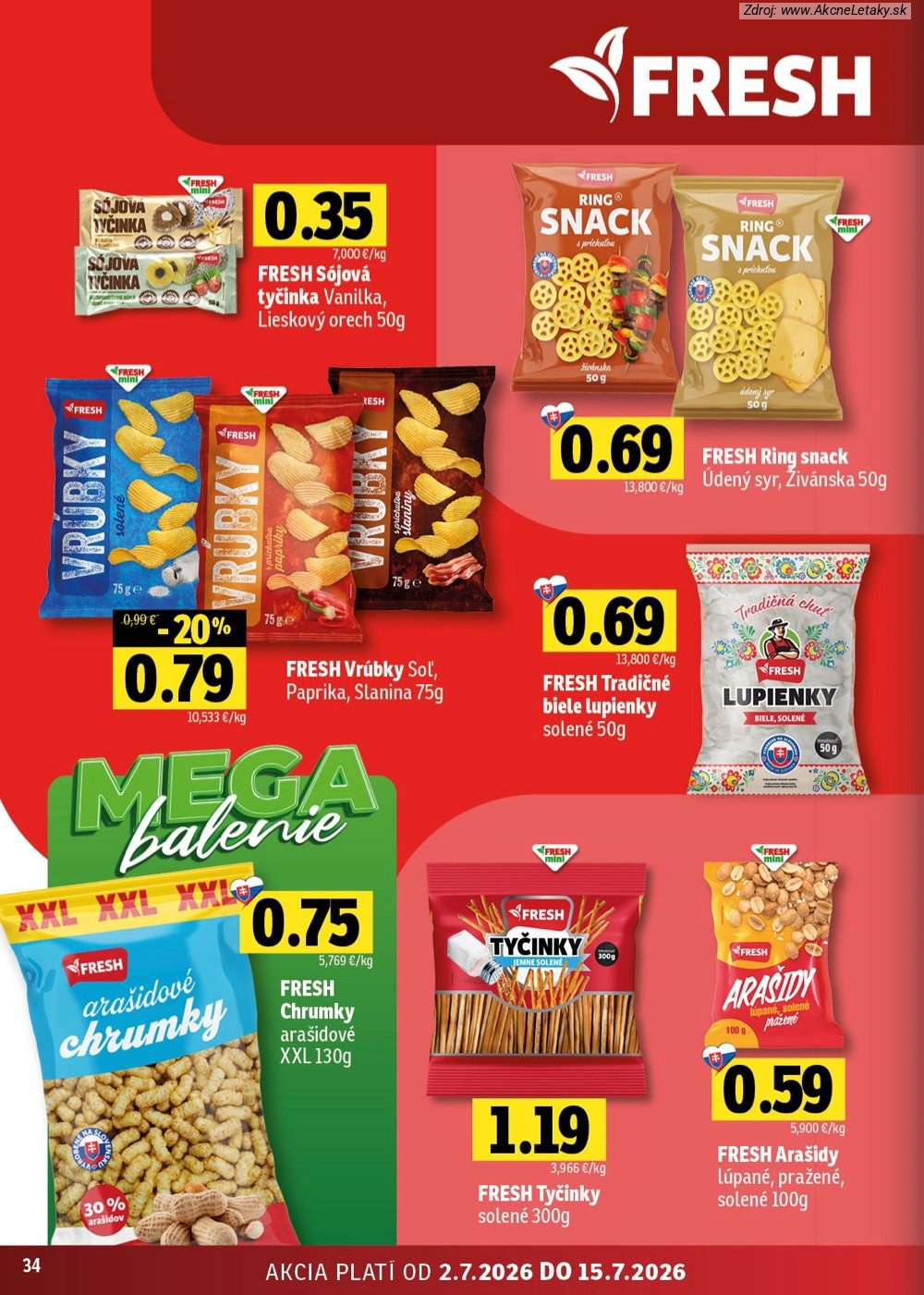 Leták FRESH (2. 7. - 15. 7. 2026) - strana 34 z 54