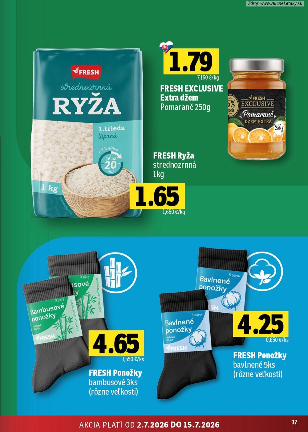 Leták FRESH (2. 7. - 15. 7. 2026) - strana 37 z 54