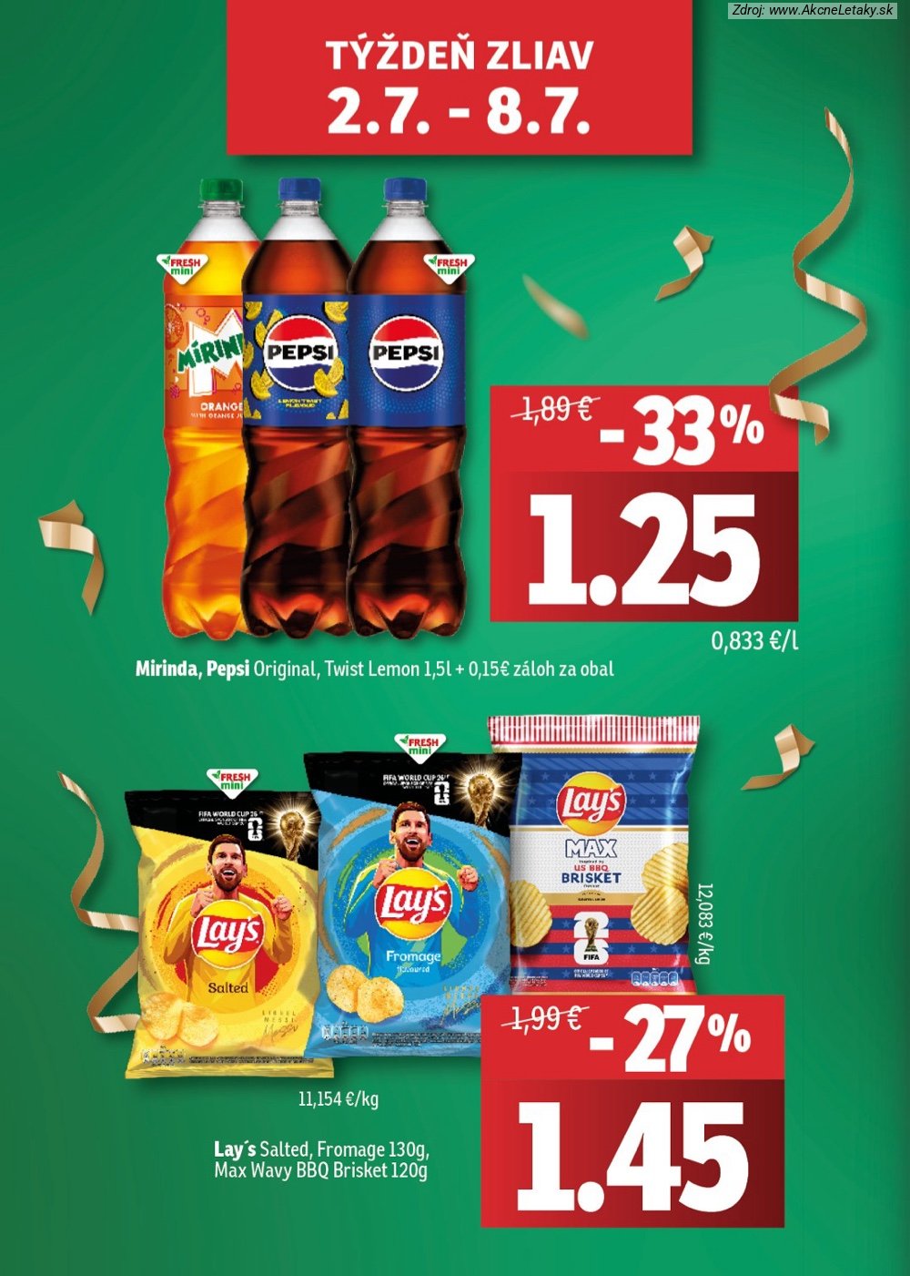 Leták FRESH (2. 7. - 15. 7. 2026) - strana 2 z 48