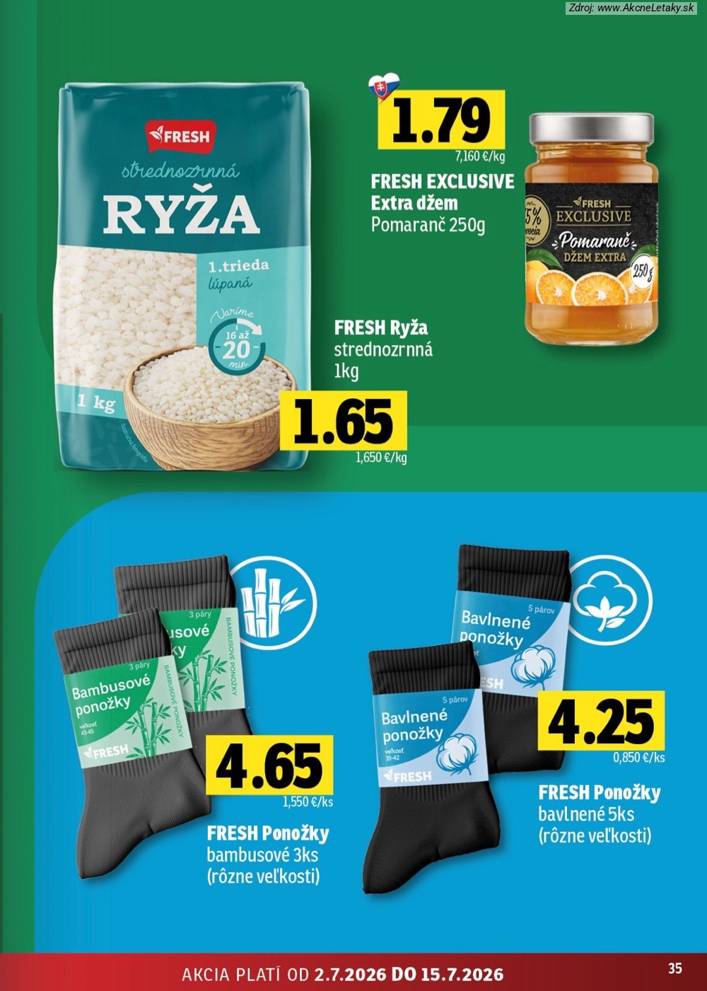 Leták FRESH (2. 7. - 15. 7. 2026) - strana 35 z 48