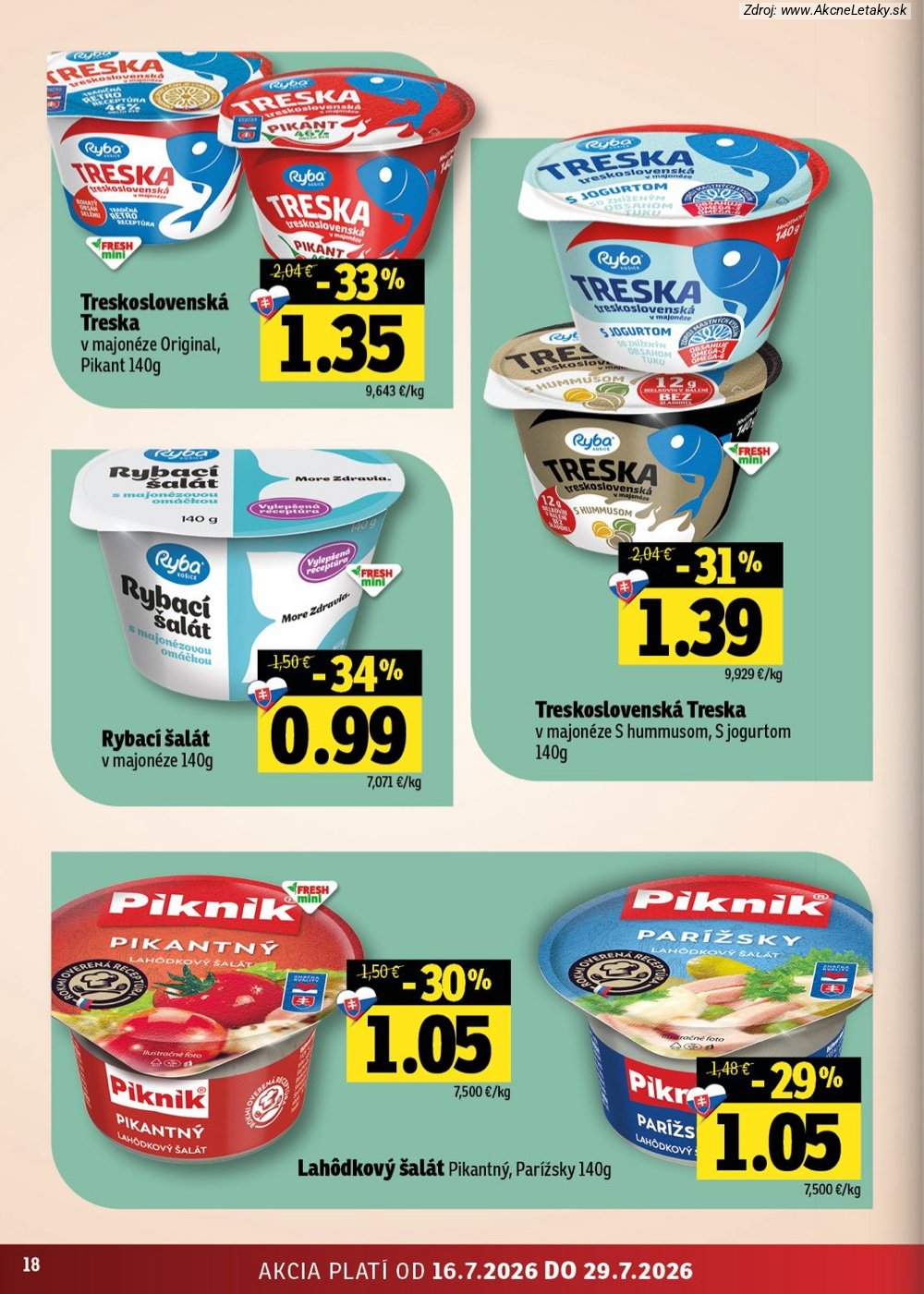 Leták FRESH (16. 7. - 29. 7. 2026) - strana 18 z 54