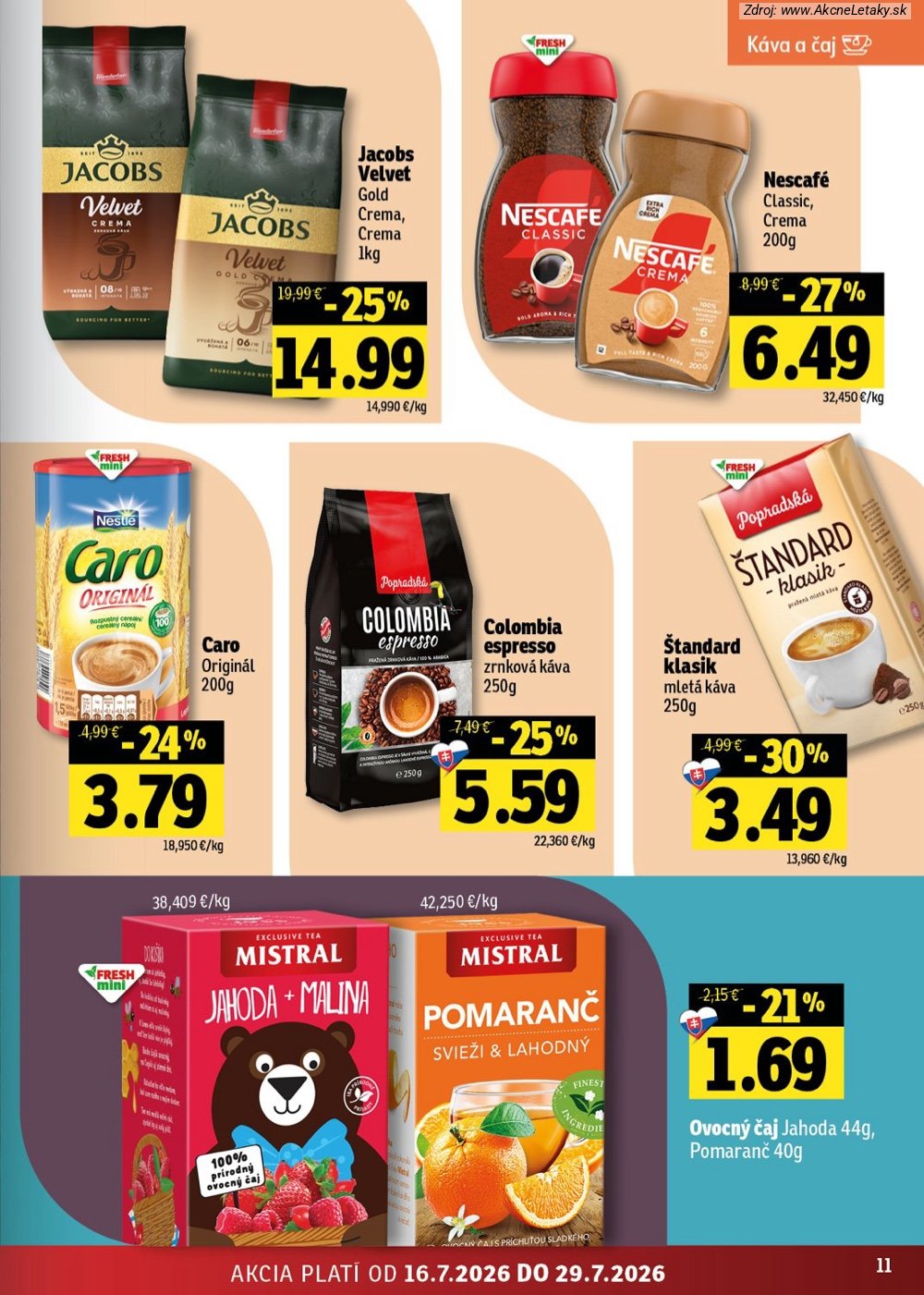 Leták FRESH (16. 7. - 29. 7. 2026) - strana 11 z 54