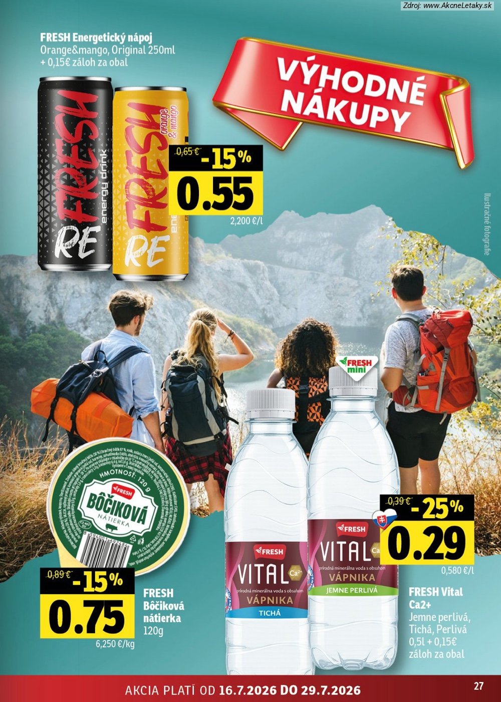 Leták FRESH (16. 7. - 29. 7. 2026) - strana 27 z 54