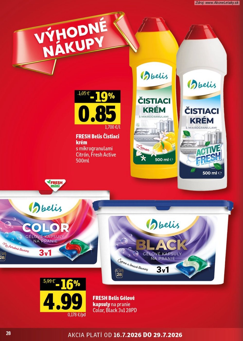 Leták FRESH (16. 7. - 29. 7. 2026) - strana 28 z 54