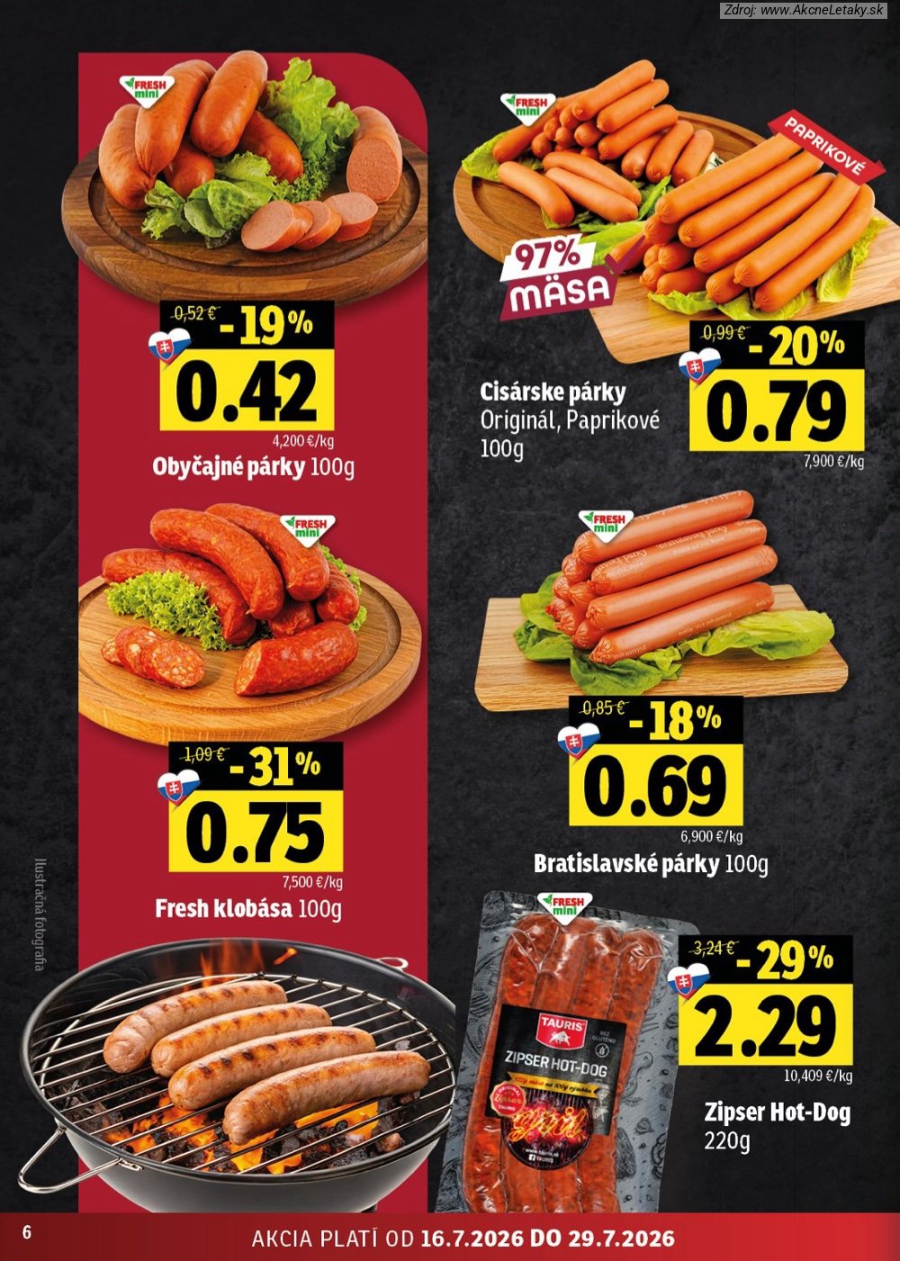 Leták FRESH (16. 7. - 29. 7. 2026) - strana 6 z 54