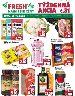 Leták FRESH Plus