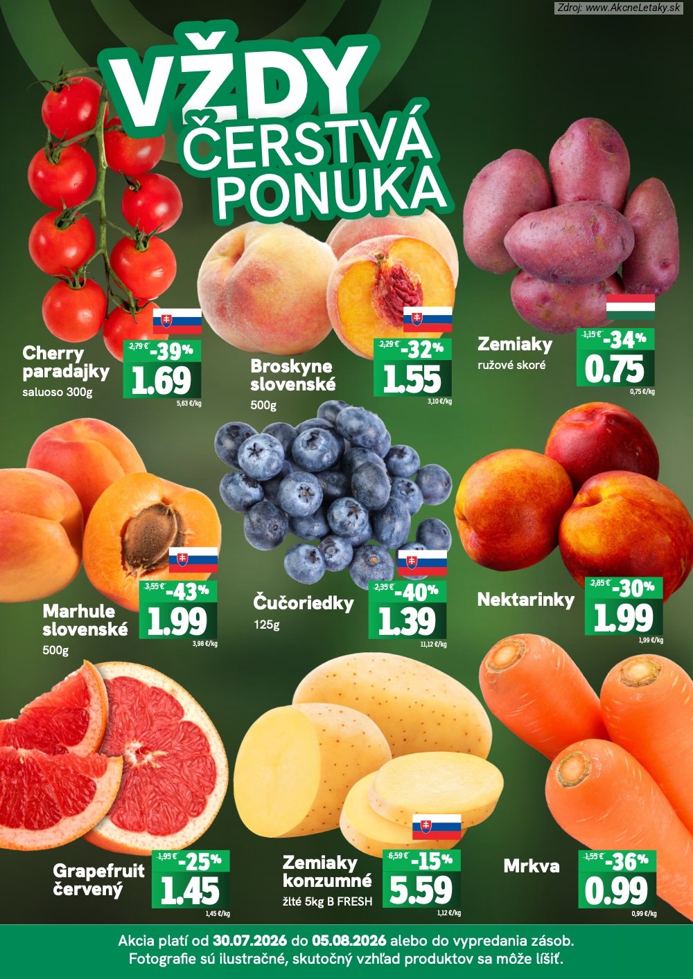 Leták FRESH (30. 7. - 5. 8. 2026) - strana 3 z 4
