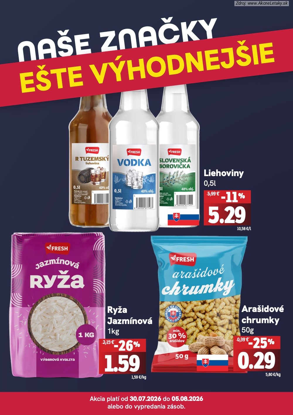Leták FRESH (30. 7. - 5. 8. 2026) - strana 4 z 4