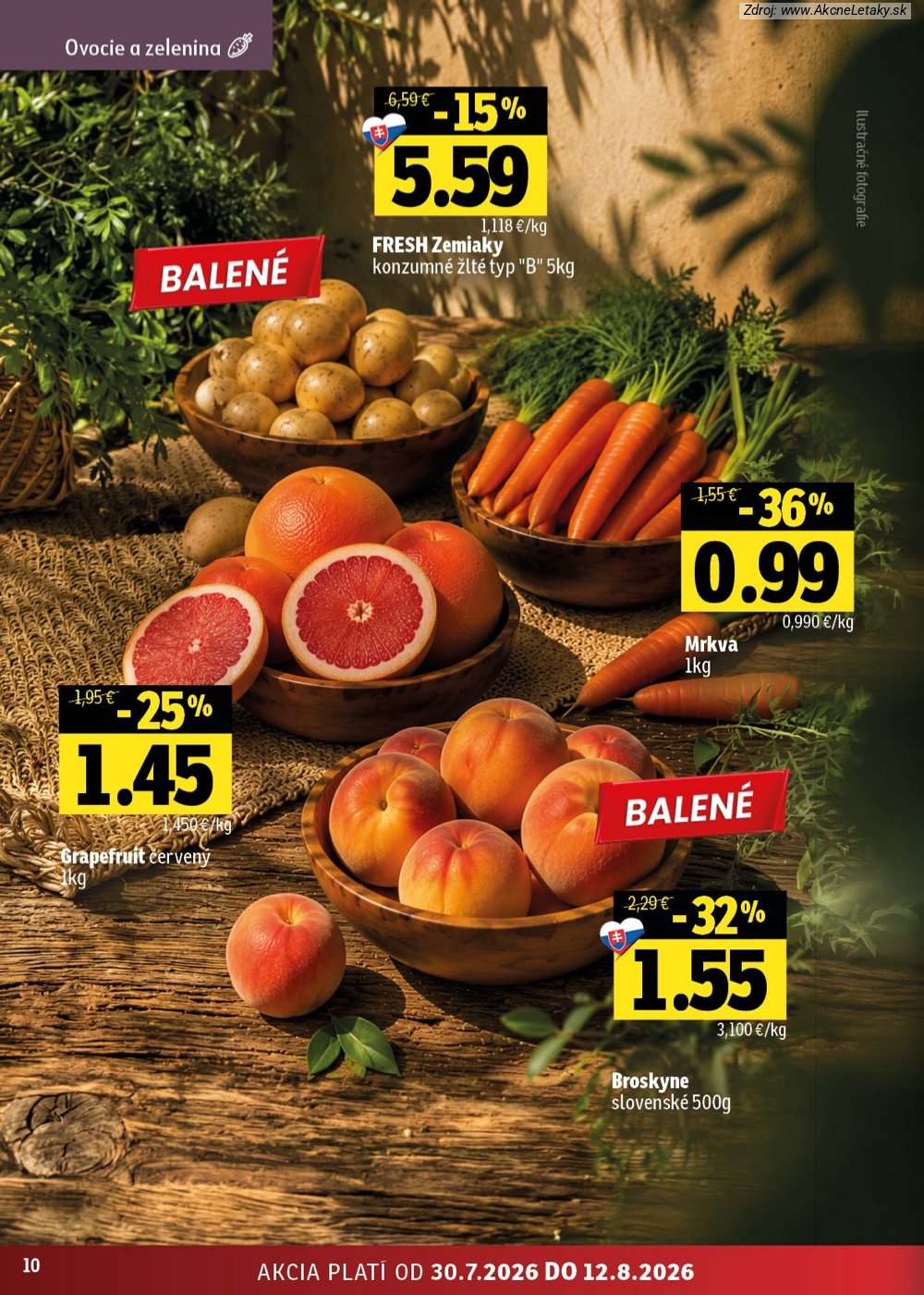 Leták FRESH (30. 7. - 12. 8. 2026) - strana 10 z 52
