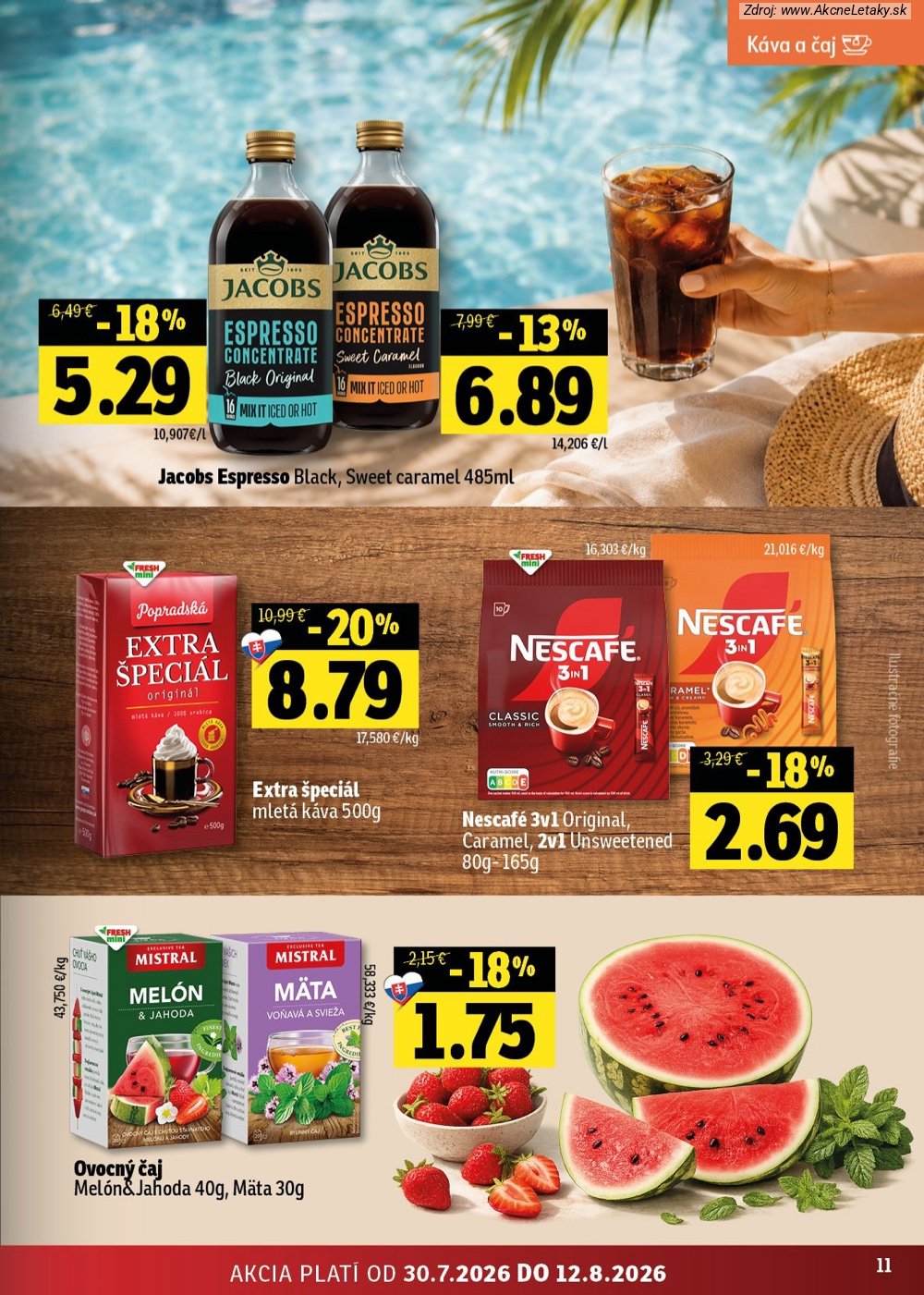 Leták FRESH (30. 7. - 12. 8. 2026) - strana 11 z 52