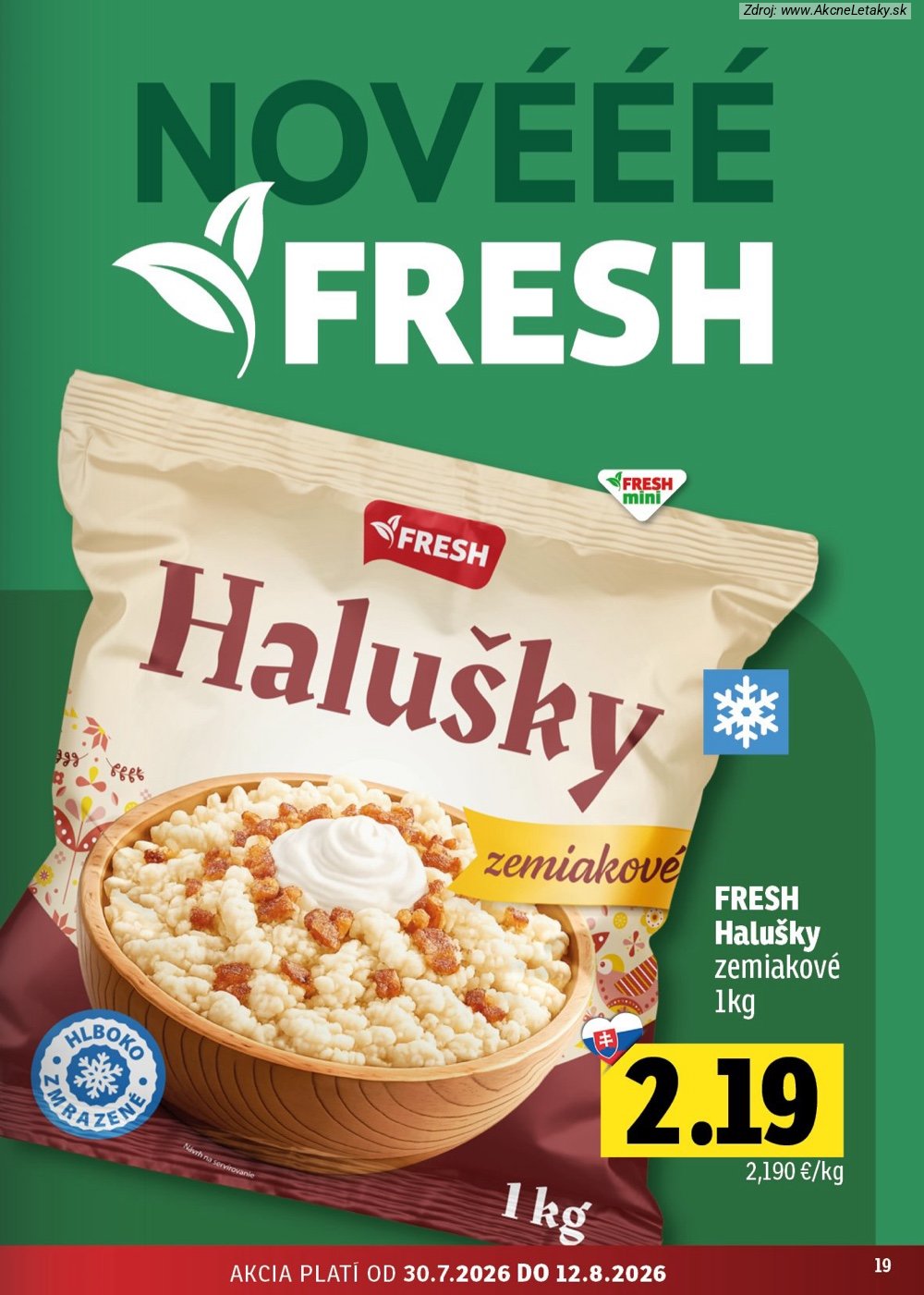 Leták FRESH (30. 7. - 12. 8. 2026) - strana 19 z 52