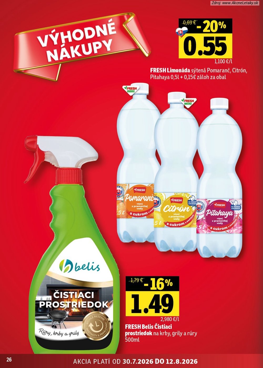 Leták FRESH (30. 7. - 12. 8. 2026) - strana 26 z 52