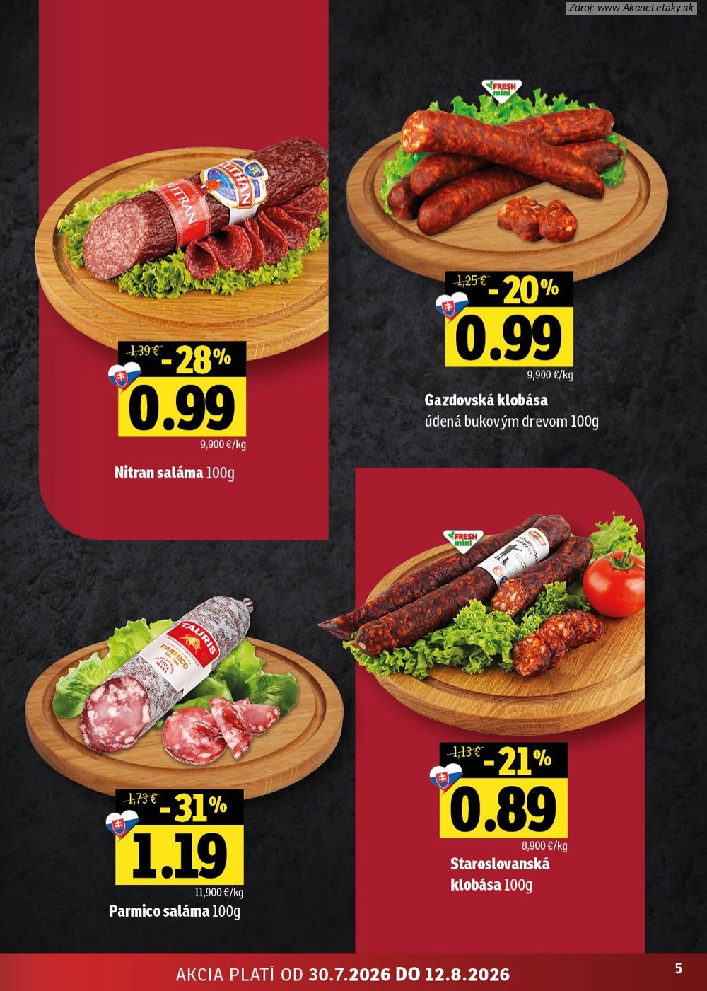 Leták FRESH (30. 7. - 12. 8. 2026) - strana 5 z 52