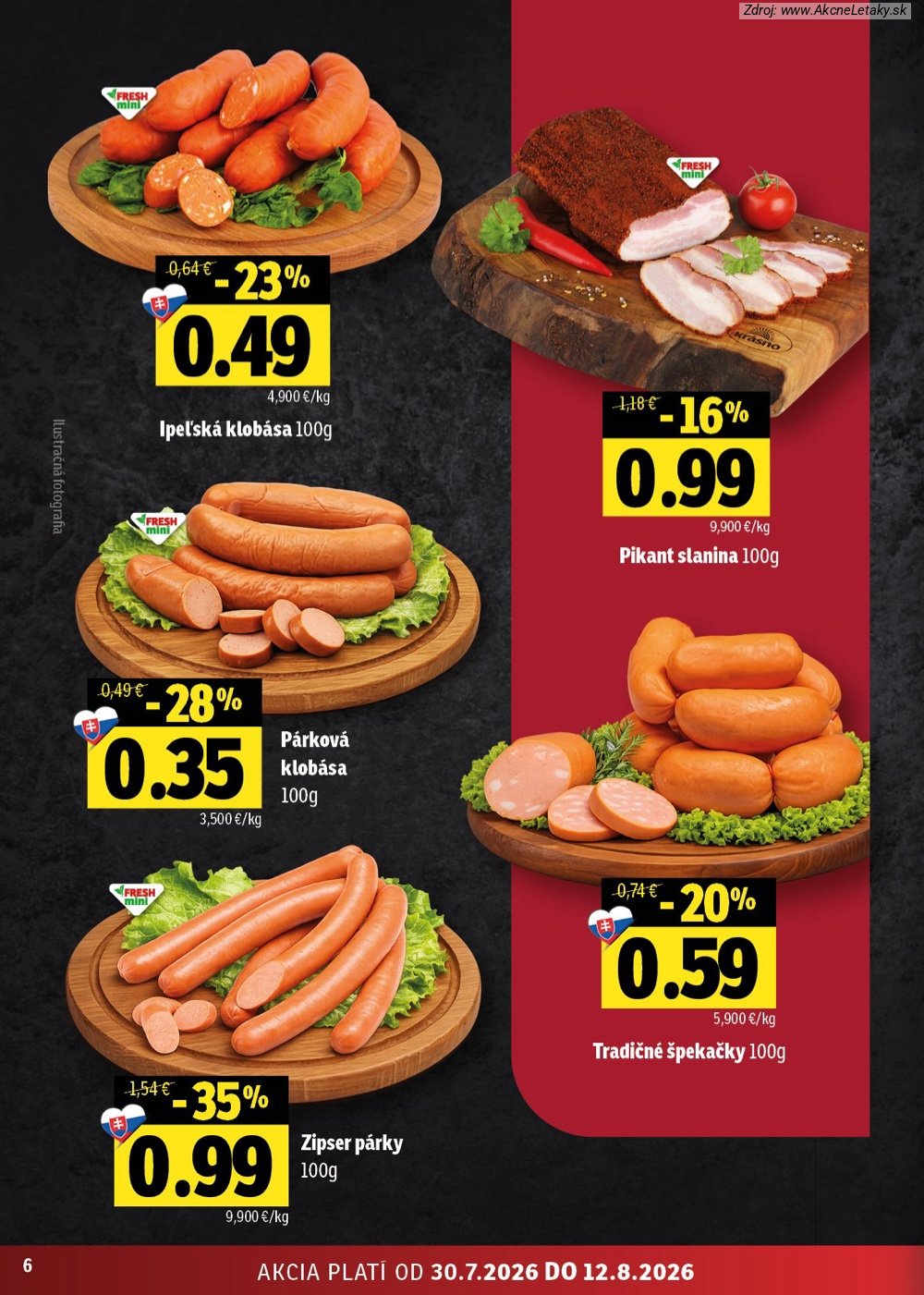 Leták FRESH (30. 7. - 12. 8. 2026) - strana 6 z 52