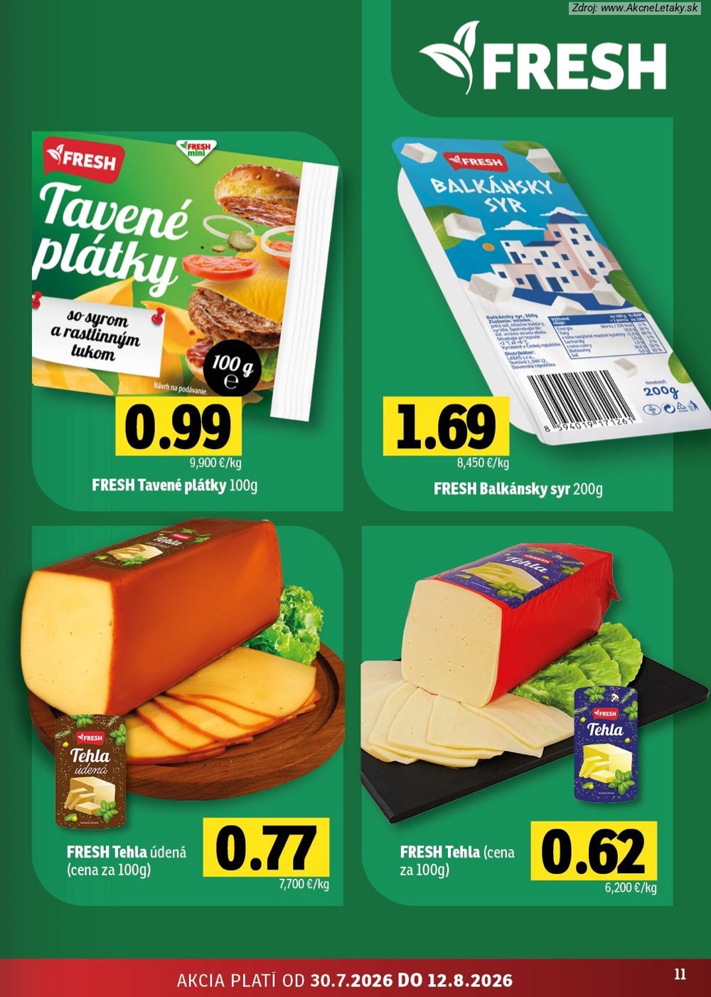 Leták FRESH (30. 7. - 12. 8. 2026) - strana 11 z 46
