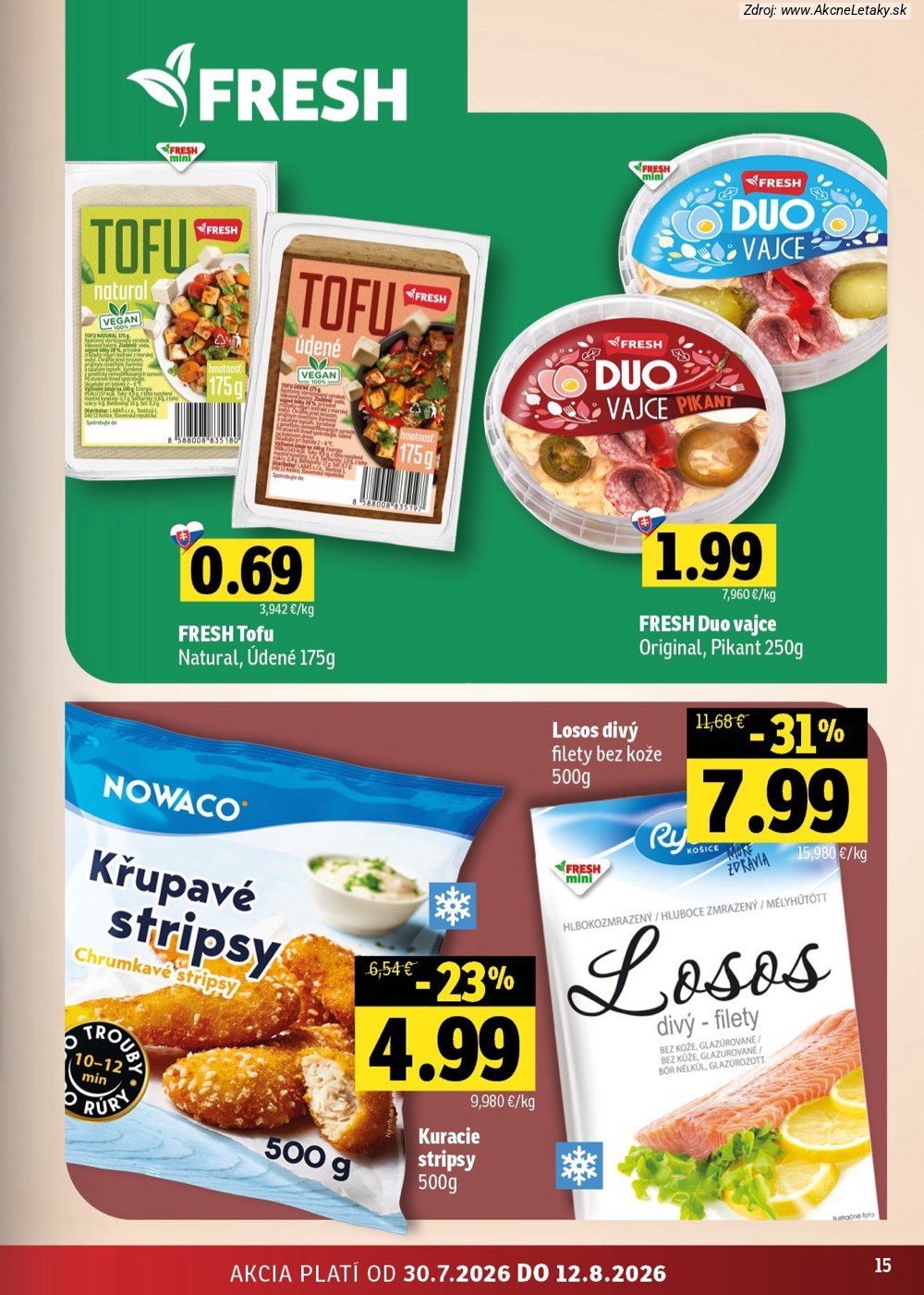 Leták FRESH (30. 7. - 12. 8. 2026) - strana 15 z 46