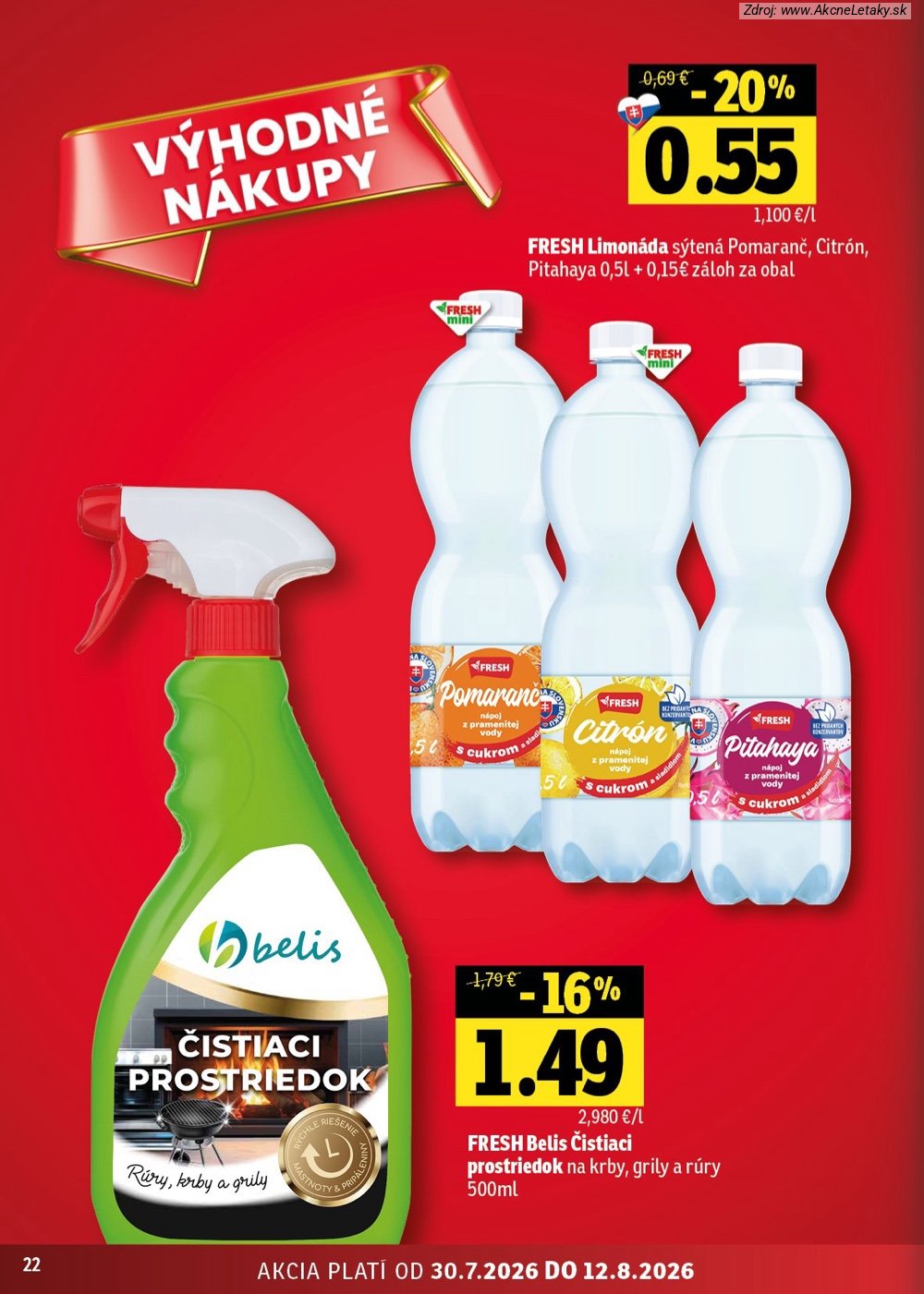 Leták FRESH (30. 7. - 12. 8. 2026) - strana 22 z 46