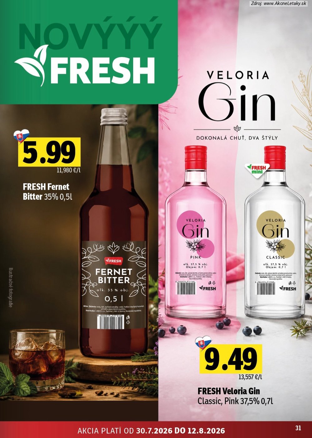 Leták FRESH (30. 7. - 12. 8. 2026) - strana 31 z 46