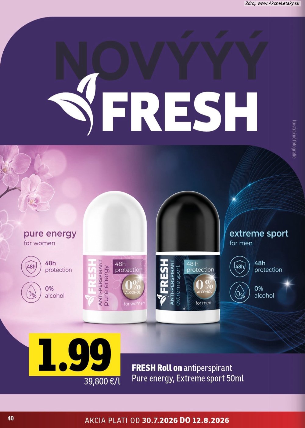 Leták FRESH (30. 7. - 12. 8. 2026) - strana 40 z 46